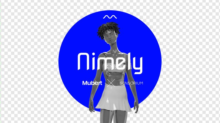 DJs de IA: Nimely — uma influenciadora virtual impulsionada por Mubert e Sensorium