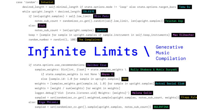 Mubert Releases AI-Generated Album Titled  “Infinite Limits” in Collaboration with 25 Artists
