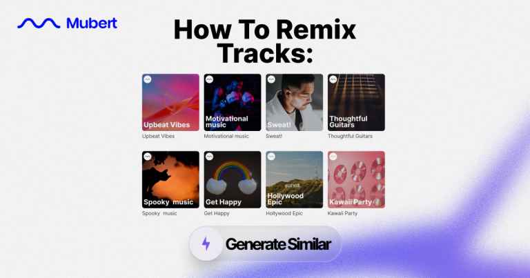 How to Use Mubert’s Remix Feature to Get the Perfect Track Length for Your Video
