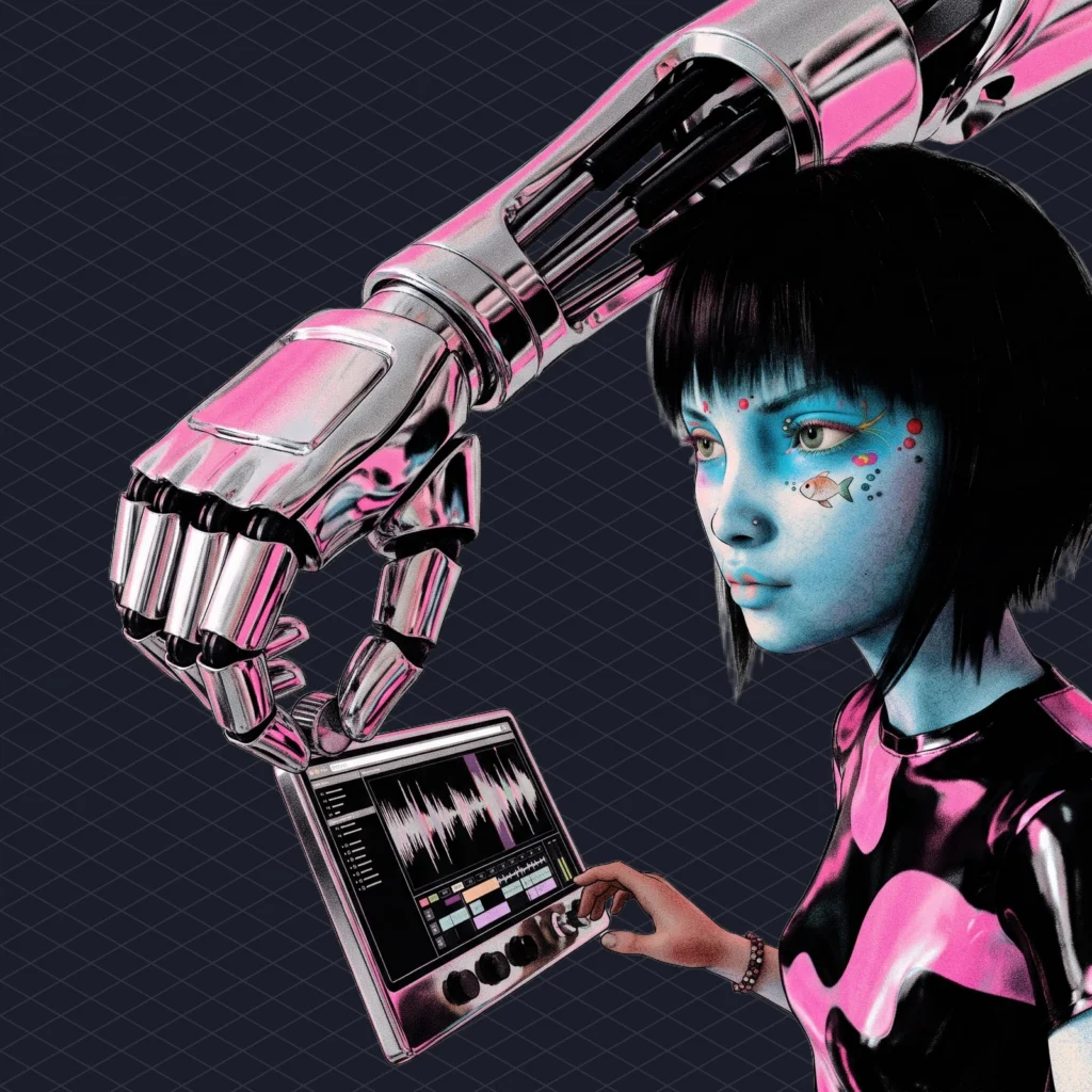Mozart AI Explained The Music Studio That Swore Off Finished Songs Then Started Finishing Them illustration 1 dark – Mubert Mozart AI Explained: What It Is and Who It Suits